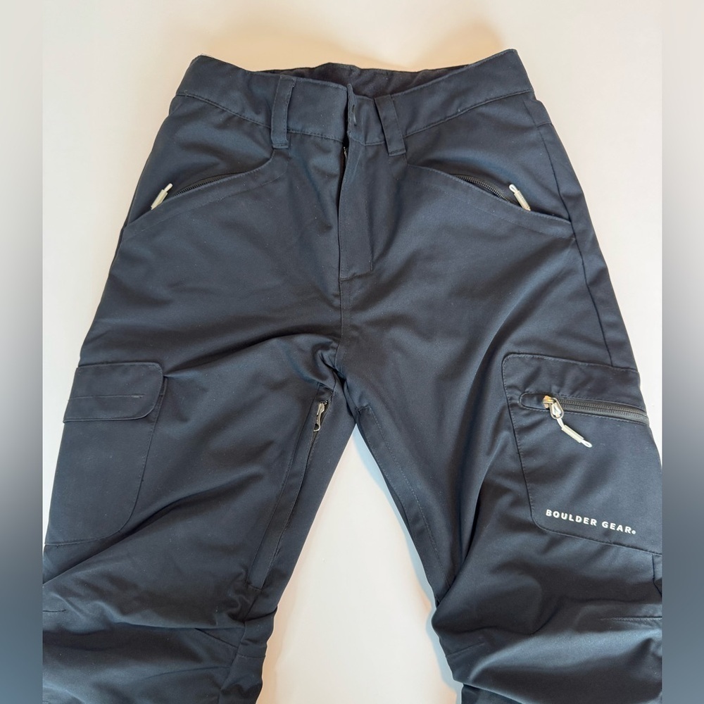 Boulder Gear Black Unisex Youth Snow Pants Size Large - Picture 2 of 9